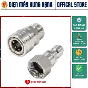 Bộ Khớp Nối Nhanh Chống Xoắn Dây full INOX