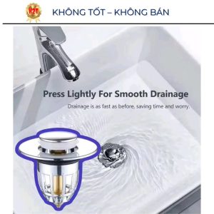 Nút Chặn Thoát Nước Nhấn Xả Lõi Đồng