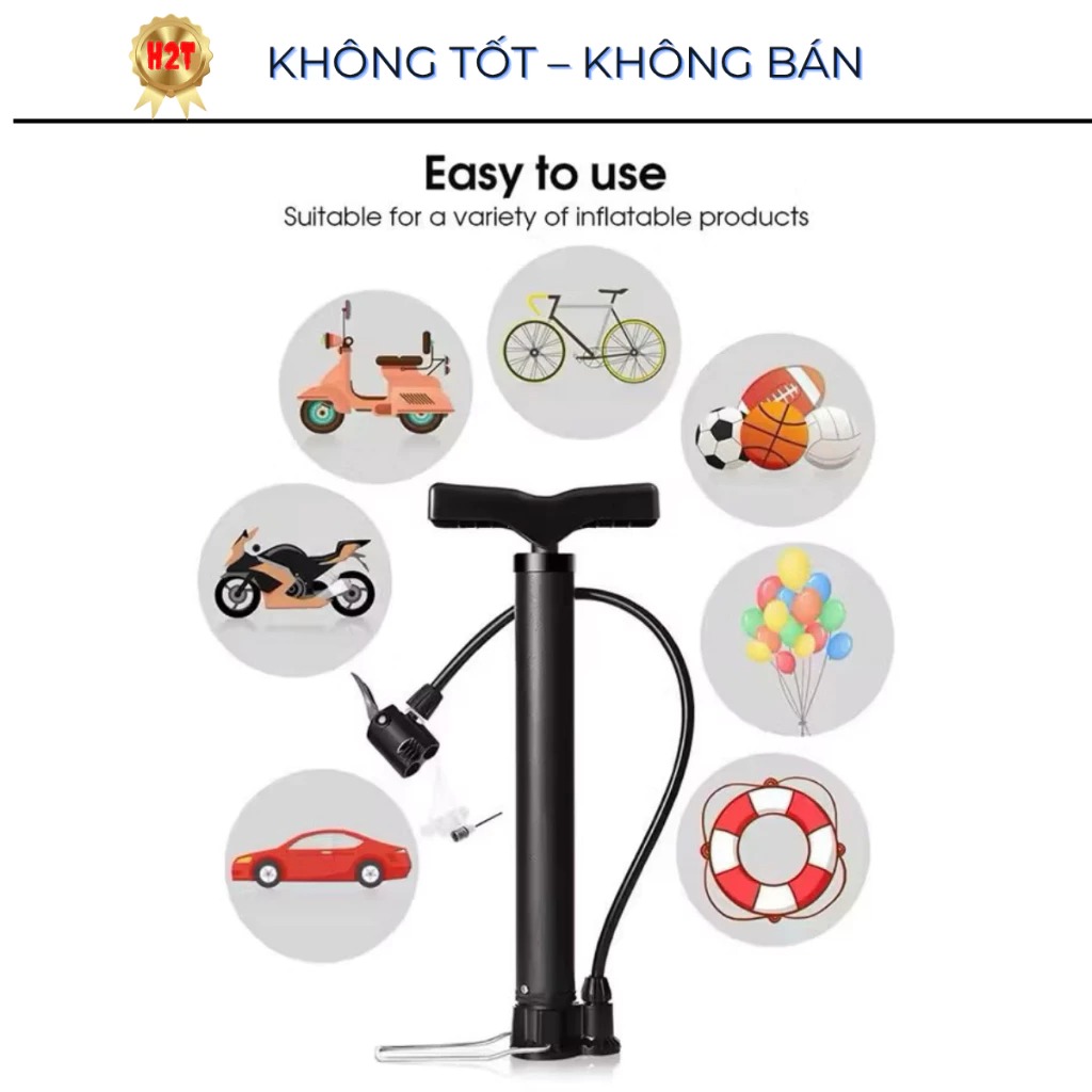 Bơm Xe Đạp 130PSI Áp Suất Cao Nhỏ Gọn